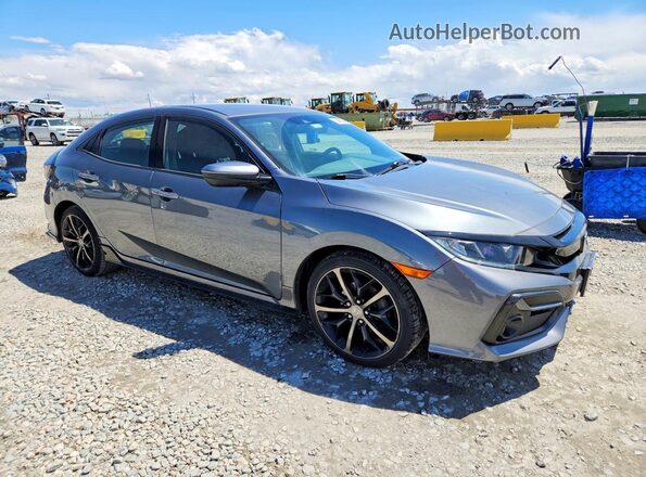 SHHFK7H47MU227308 2021 HONDA CIVIC Gray Առջևի աջ