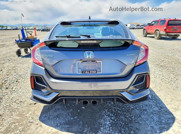 SHHFK7H47MU227308 2021 HONDA CIVIC Gray Հետևի տեսք