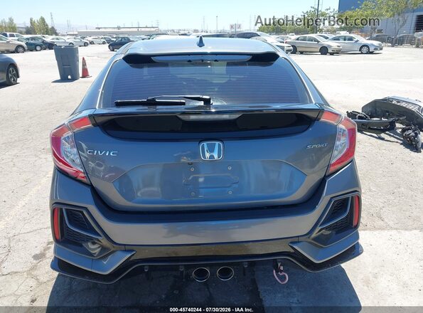 SHHFK7H47MU409462 2021 HONDA CIVIC Gray 