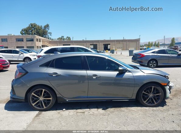 SHHFK7H47MU409462 2021 HONDA CIVIC Gray Vista interior de 360 grados