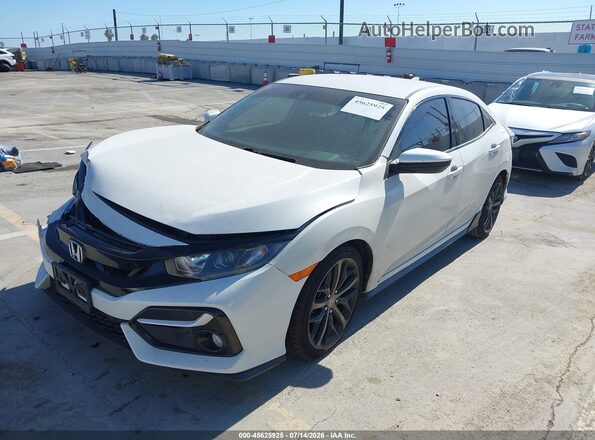 SHHFK7H47MU410787 2021 HONDA CIVIC White Front left