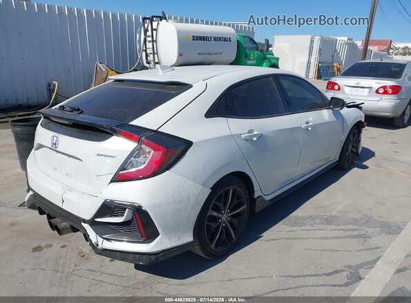 SHHFK7H47MU410787 2021 HONDA CIVIC White Rear right