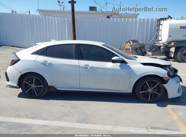 SHHFK7H47MU410787 2021 HONDA CIVIC White Rear interior view