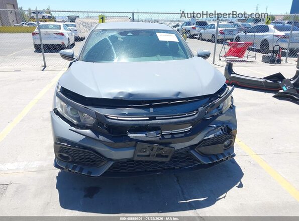 SHHFK7H48K4403263 2019 HONDA CIVIC Light Blue Front view