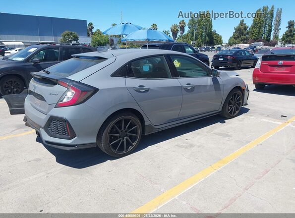 SHHFK7H48K4403263 2019 HONDA CIVIC Light Blue Rear right
