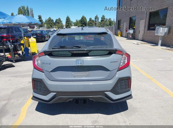 SHHFK7H48K4403263 2019 HONDA CIVIC Light Blue 