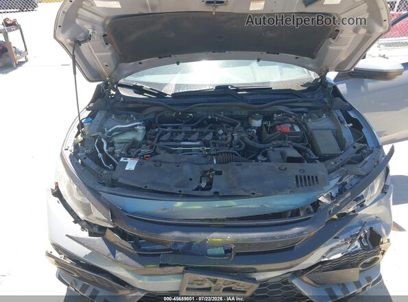 SHHFK7H48K4403263 2019 HONDA CIVIC Light Blue Rear view