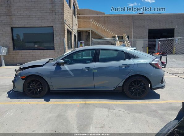 SHHFK7H48K4403263 2019 HONDA CIVIC Light Blue 360 interior view