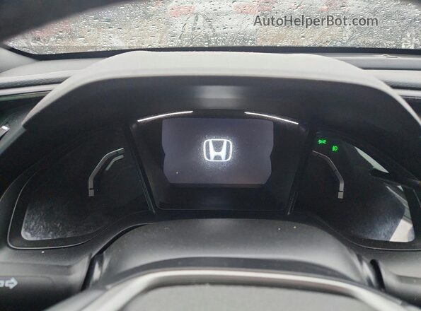 SHHFK7H48KU209641 2019 HONDA CIVIC Gray Vista del cuadro de instrumentos