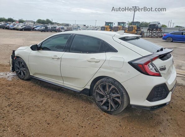 SHHFK7H48KU424873 2019 HONDA CIVIC White Trasero izquierdo