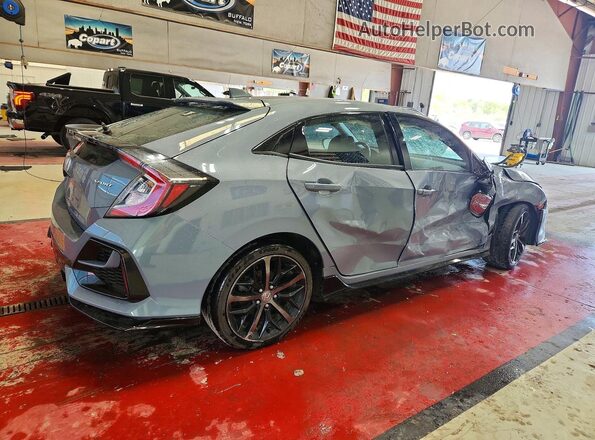 SHHFK7H48LU408786 2020 HONDA CIVIC Blue Հետևի աջ