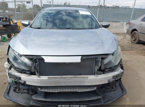 SHHFK7H48MU401600 2021 HONDA CIVIC Серебряный Вид щитка приборов