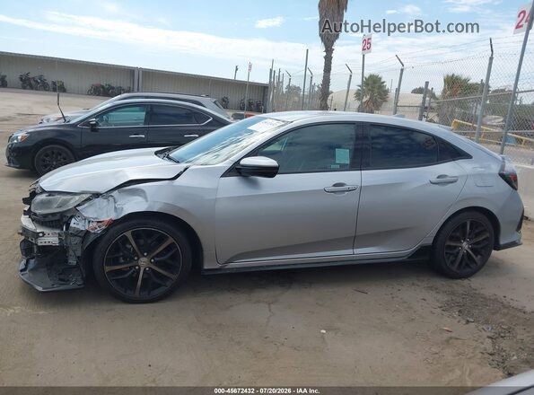 SHHFK7H48MU401600 2021 HONDA CIVIC Серебряный Панорамный вид салона 360°