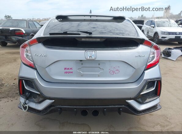 SHHFK7H48MU401600 2021 HONDA CIVIC Серебряный 