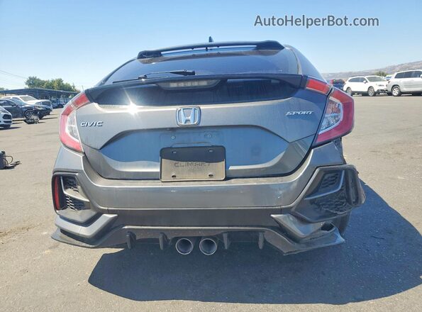 SHHFK7H48MU423516 2021 HONDA CIVIC Gray Vista trasera