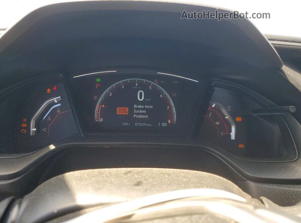 SHHFK7H48MU423516 2021 HONDA CIVIC Gray Vista del cuadro de instrumentos
