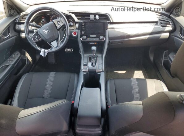 SHHFK7H48MU424018 2021 HONDA CIVIC Белый Вид панели приборов