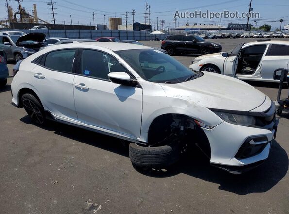 SHHFK7H48MU424018 2021 HONDA CIVIC Белый Передняя правая четверть