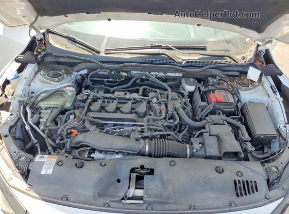 SHHFK7H48MU424018 2021 HONDA CIVIC Белый Вид задней части салона