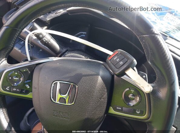 SHHFK7H4XKU404060 2019 HONDA CIVIC Gray Вид панелі приладів