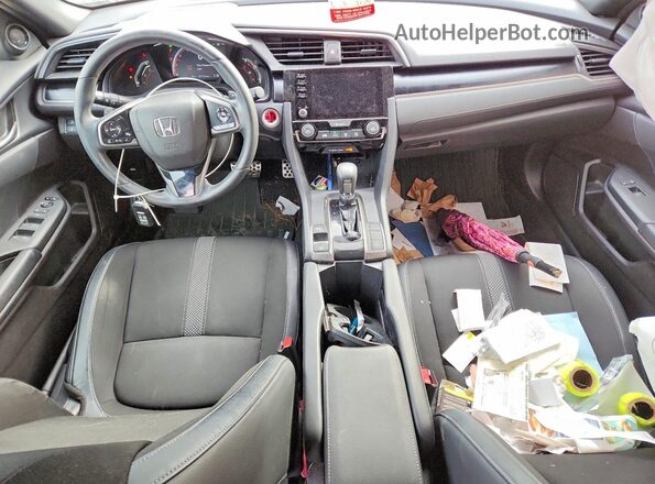 SHHFK7H4XMU210034 2021 HONDA CIVIC Серый Вид панели приборов