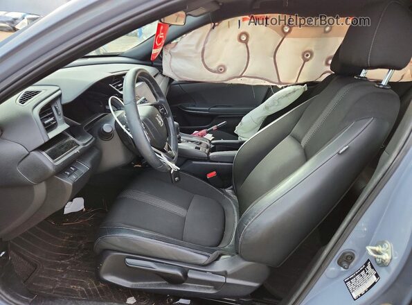 SHHFK7H4XMU210034 2021 HONDA CIVIC Серый Вид салона спереди