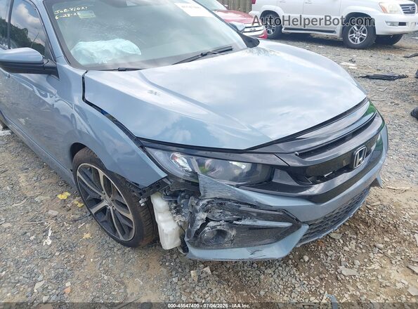 SHHFK7H4XMU225522 2021 HONDA CIVIC Blue წინა ხედი