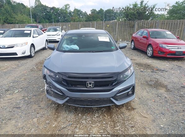 SHHFK7H4XMU225522 2021 HONDA CIVIC Blue ხელსაწყოთა პანელის ხედი