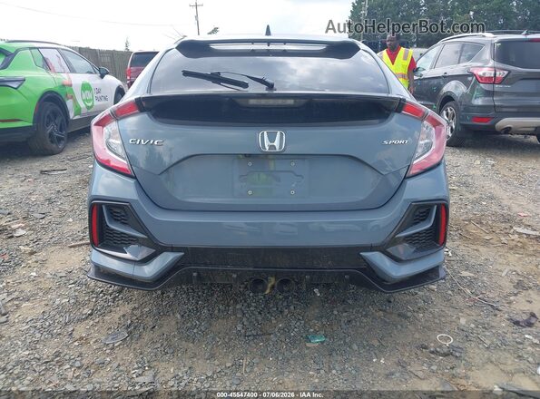 SHHFK7H4XMU225522 2021 HONDA CIVIC Blue 