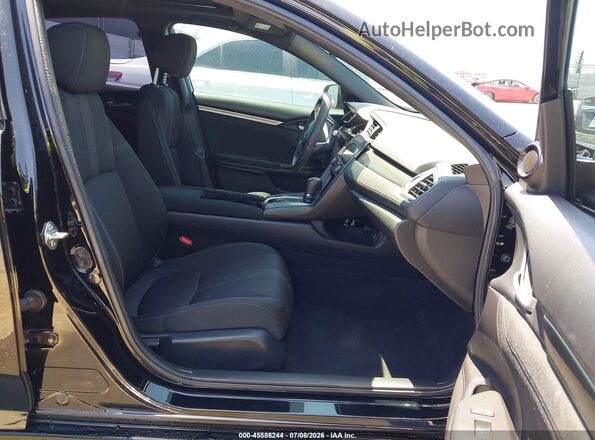 SHHFK7H50HU401444 2017 HONDA CIVIC Черный Вид салона спереди