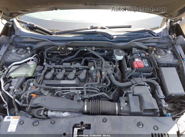SHHFK7H50HU401444 2017 HONDA CIVIC Черный Вид сзади