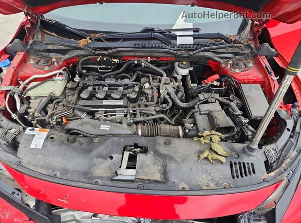SHHFK7H50JU228403 2018 HONDA CIVIC Red Vista interior trasera