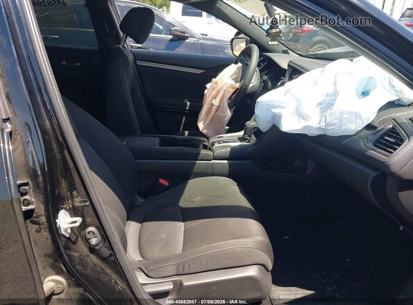 SHHFK7H51JU422728 2018 HONDA CIVIC Черный Вид салона спереди
