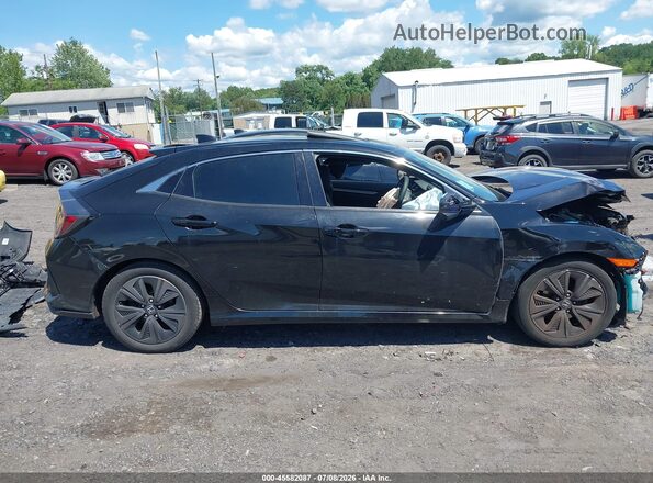 SHHFK7H51JU422728 2018 HONDA CIVIC Черный Вид задней части салона