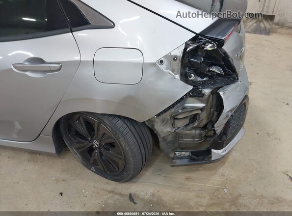 SHHFK7H51JU424527 2018 HONDA CIVIC Silver Front view