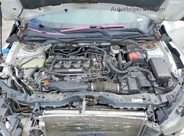 SHHFK7H52JU407249 2018 HONDA CIVIC White Սալոնի հետևի տեսք