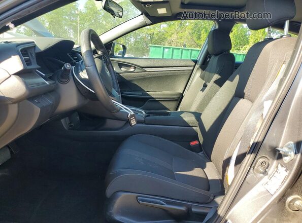 SHHFK7H52JU412189 2018 HONDA CIVIC Gray Front interior view