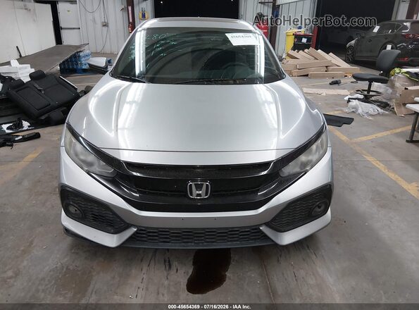 SHHFK7H52JU426271 2018 HONDA CIVIC Серебряный Вид задней части салона