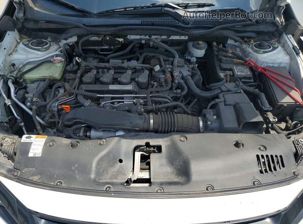SHHFK7H53HU210245 2017 HONDA CIVIC White Widok wnętrza z tyłu