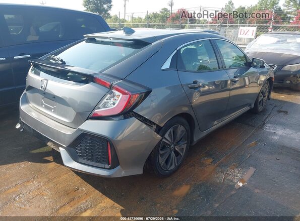SHHFK7H54JU420083 2018 HONDA CIVIC Серый Задняя правая четверть