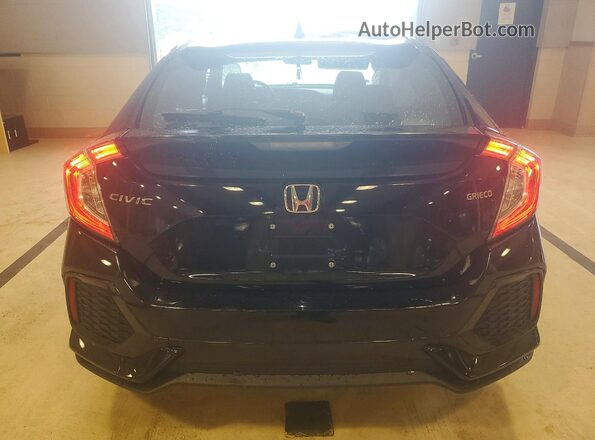 SHHFK7H54JU424926 2018 HONDA CIVIC Black Widok z tyłu