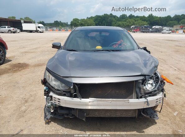 SHHFK7H55HU413122 2017 HONDA CIVIC Gray Առջևի վահանակի տեսք