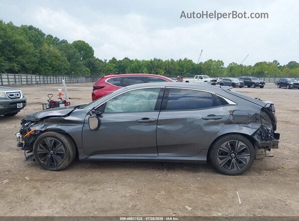 SHHFK7H55HU413122 2017 HONDA CIVIC Gray Սալոնի հետևի տեսք