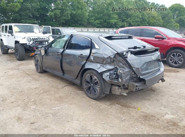 SHHFK7H55HU413122 2017 HONDA CIVIC Gray Հետևի ձախ
