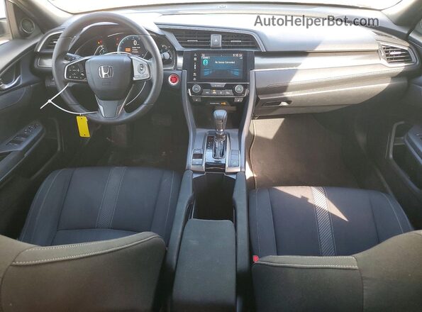SHHFK7H56HU200616 2017 HONDA CIVIC Белый Вид панели приборов