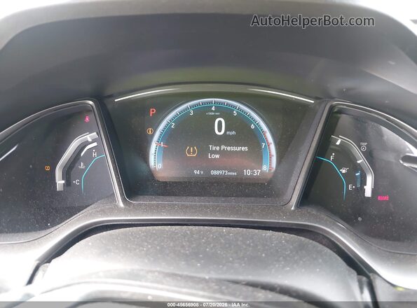SHHFK7H56HU405885 2017 HONDA CIVIC Black Հետևի նստատեղերի տեսք