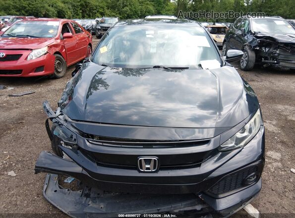 SHHFK7H56HU416319 2017 HONDA CIVIC Black Սարքավորումների վահանակի տեսք