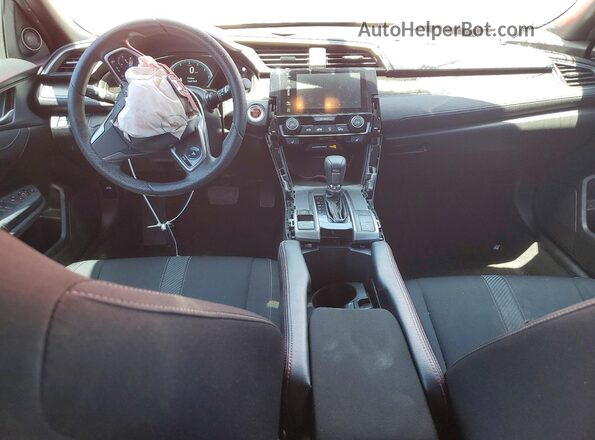 SHHFK7H56JU206891 2018 HONDA CIVIC Red Dashboard view