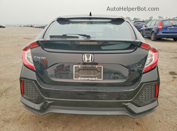 SHHFK7H56JU418447 2018 HONDA CIVIC Black Вид ззаду