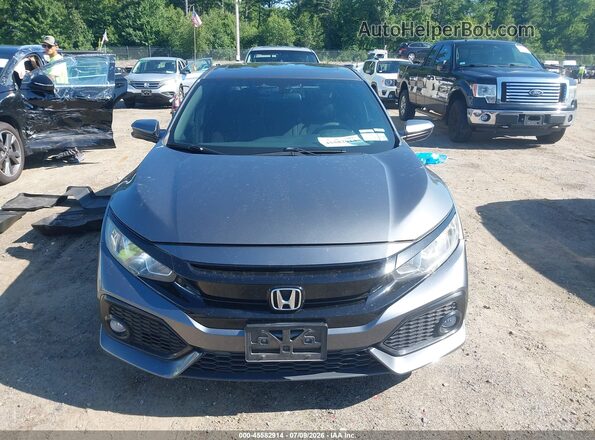 SHHFK7H57HU428589 2017 HONDA CIVIC Gray Instrument cluster view